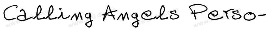 Calling Angels Perso字体转换